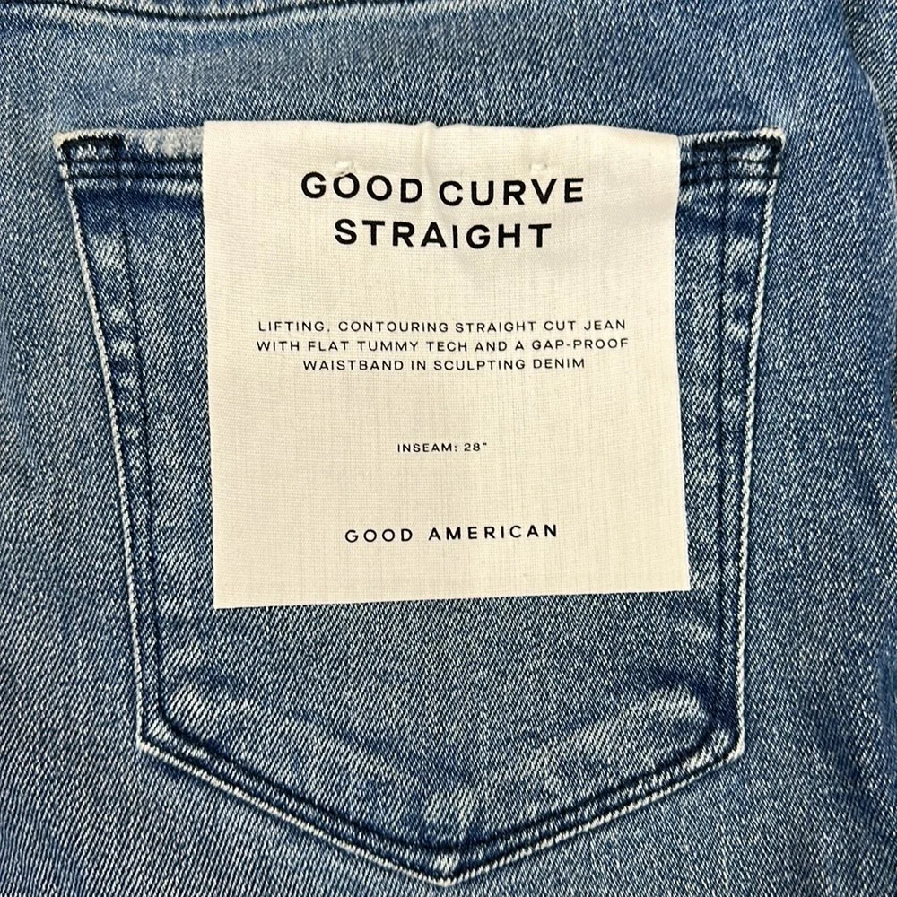 GOOD CURVE STRAIGHT NATURAL FRAY
HEM I BLUE858  Size 8 - Picture 8 of 14